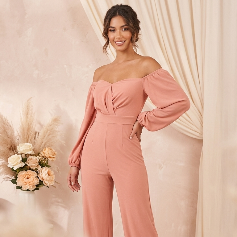 Enterizo Romantic Blush