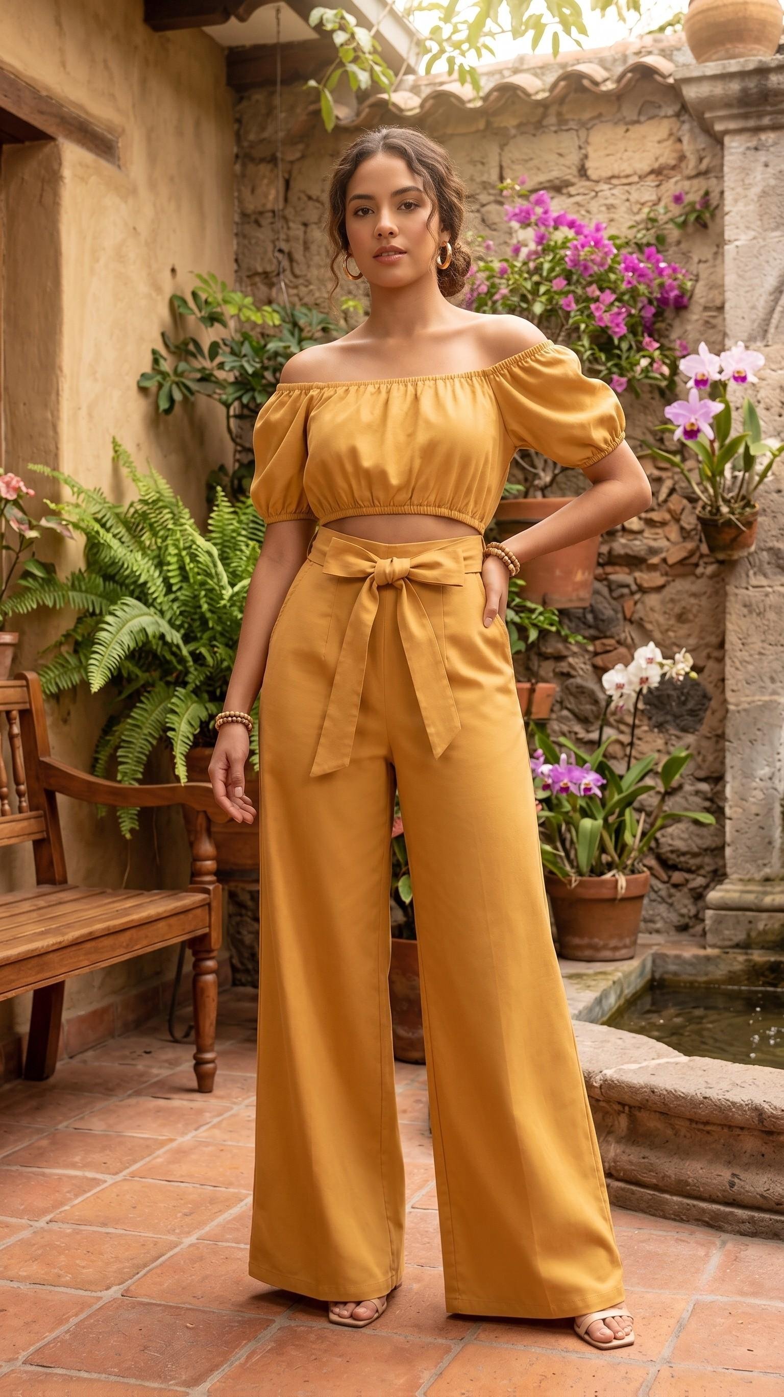 Enterizo Palazzo Aura Natural – Tela Rígida